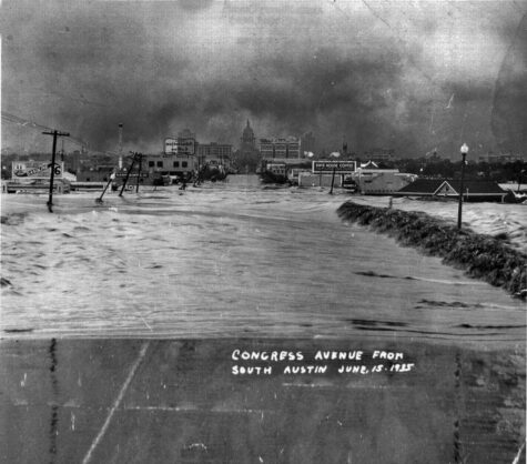 1935 Capital fom south Austin flood tall